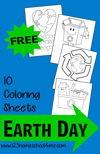 Free Earth Day Coloring Pages - These are perfect for Earth Day, teaching kids about recycling and so much more. Toddler, Preschool, Kindergarten, 1st grade, and more! Free Earth Day Coloring Pages - These are perfect for Earth Day, teaching kids about recycling and so much more. Toddler, Preschool, Kindergarten, 1st grade, and more!