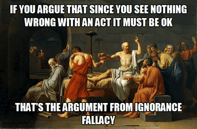 Argument from ignorance
