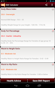 BMI Calculator Screenshots 8