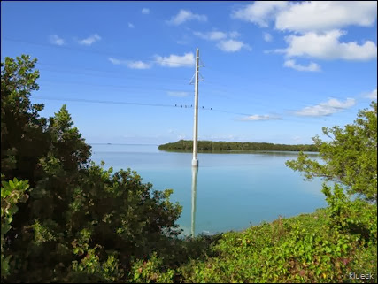 view from along the Overseas highway,