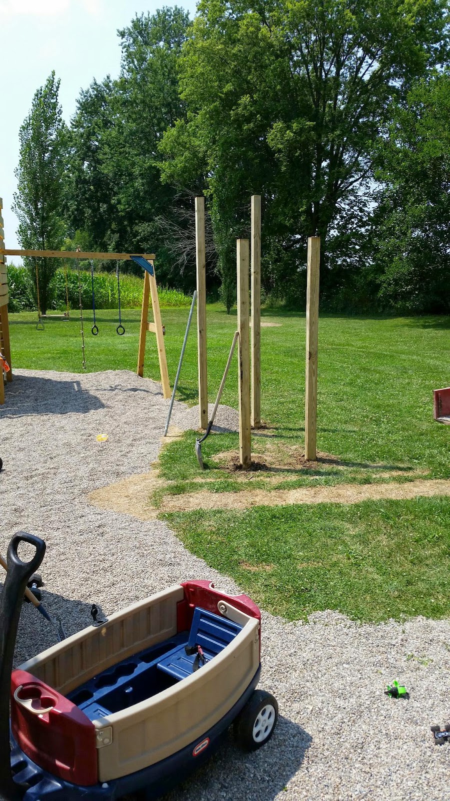 Our DIY Parallel Bars