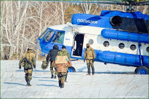 Тактические учения Полиции