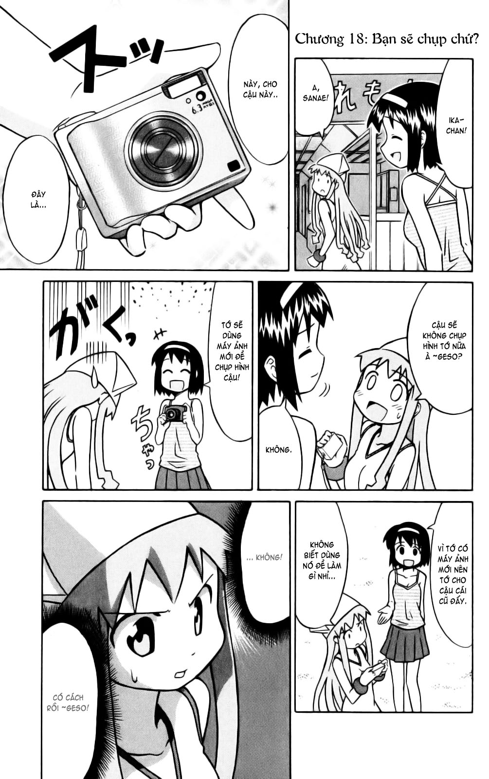 Shinryaku! Ika Musume Chap 18 - Truyen.Chap.VN