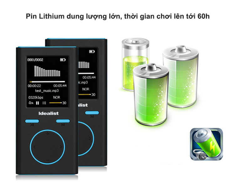 Máy nghe nhạc MP3 Hifi Lossless Idealist S1811 Idealist S1811