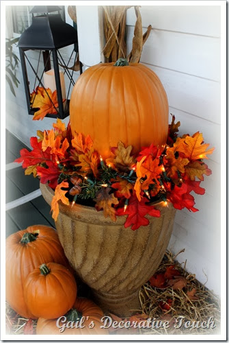 Gail’s Decorative Touch: A Fall Welcome on the Front Porch