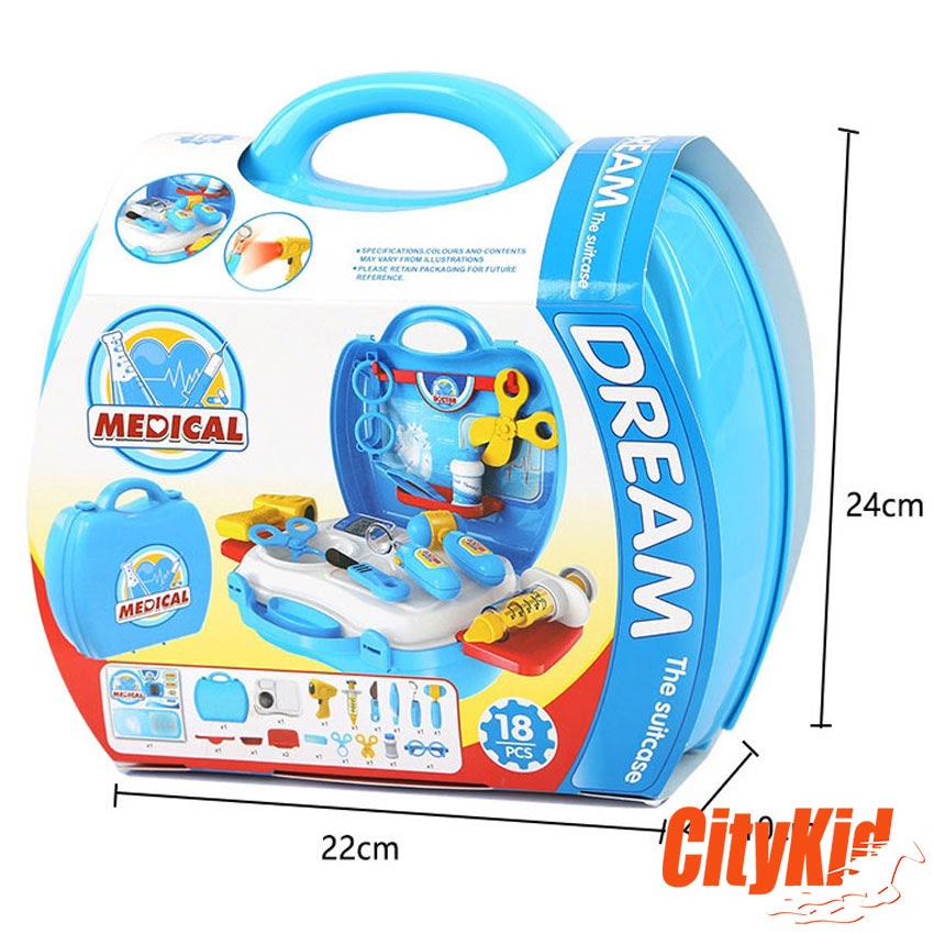Bộ đồ chơi bác sĩ khám bệnh cho bé BOWA 8355