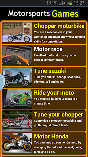 Motorsports Games