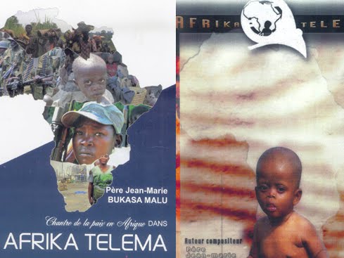 Couverture du live et pochette de "Africa Telema" du Père Jean-Marie Bukasa.