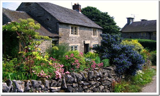 Cottage Garden in Tissington_ Derbyshire_O