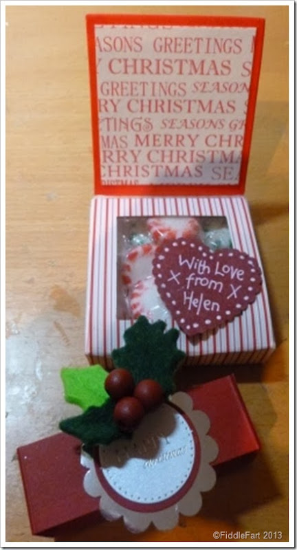 Starlight Mint Favour Box. Sizzix Shaker Box Starlight Mint Favour Box. Sizzix Shaker Box