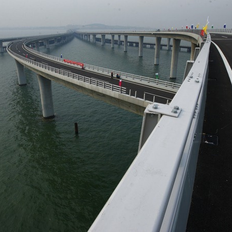 Oh Yeah : Jambatan Terpanjang Di Dunia Di China Sudah Siap!
