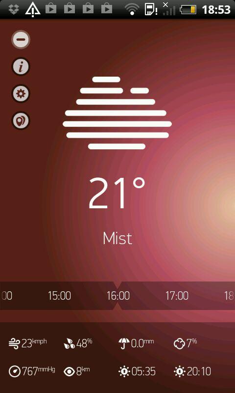Weather Forecast 15 days - Pro Screen 3