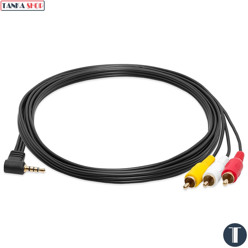 Cáp chuyển 3.5mm sang AV Cáp chuyển 3.5mm sang 3 RCA