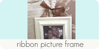 ribbon picture frame