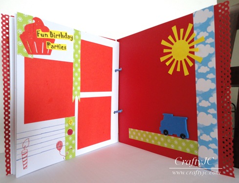 Summer Scrapbook with Stamping
