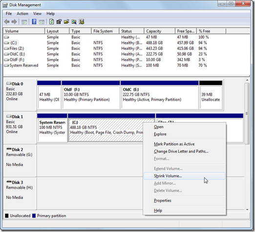 install Windows 8 dual boot Windows 7