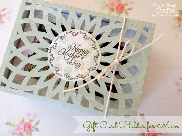 Mother's Day gift card hold from GingerSnapCrafts