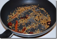 Spices before grinding