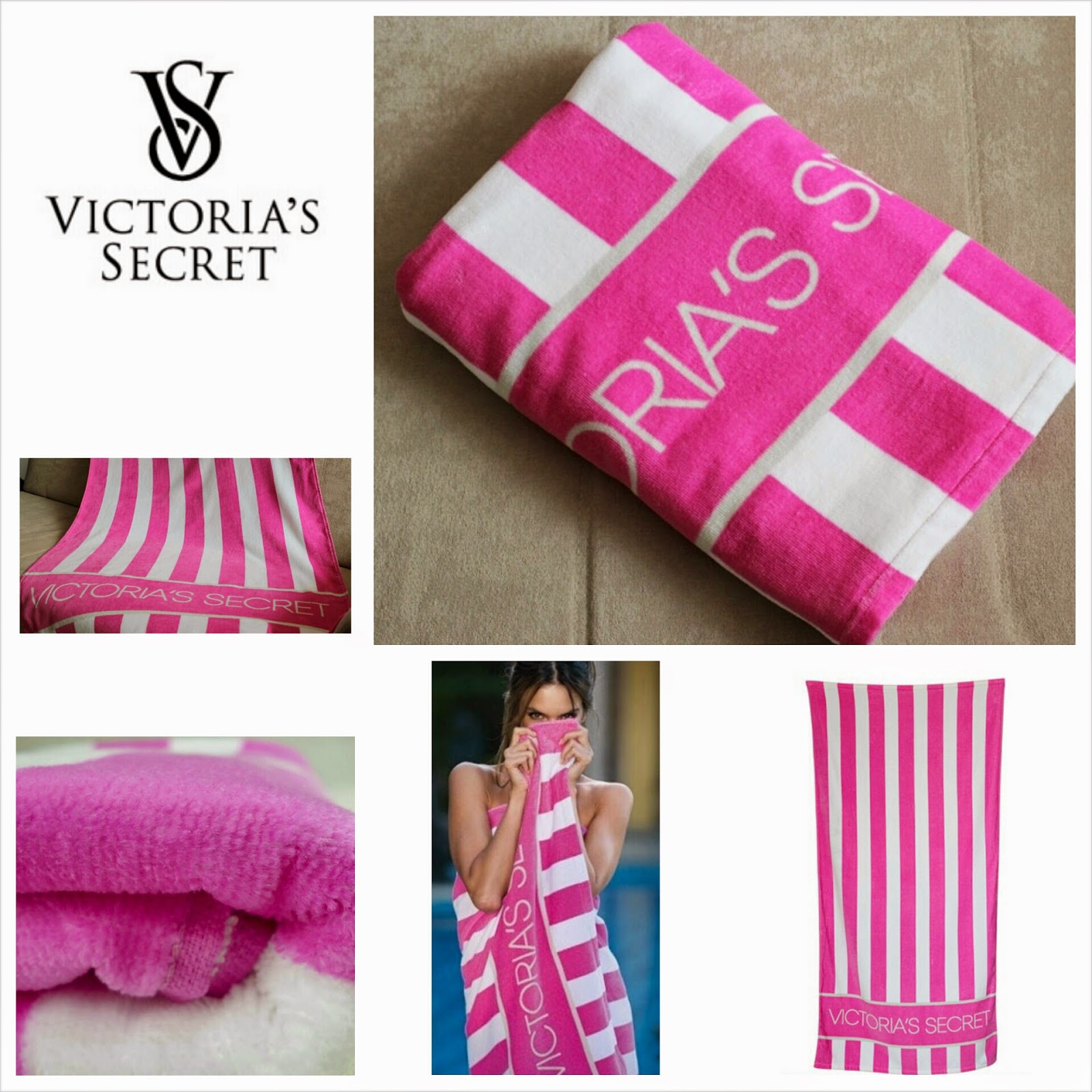 VICTORIA'S SECRET Towel SOLD OUT! SHANTEK COLLECTION
