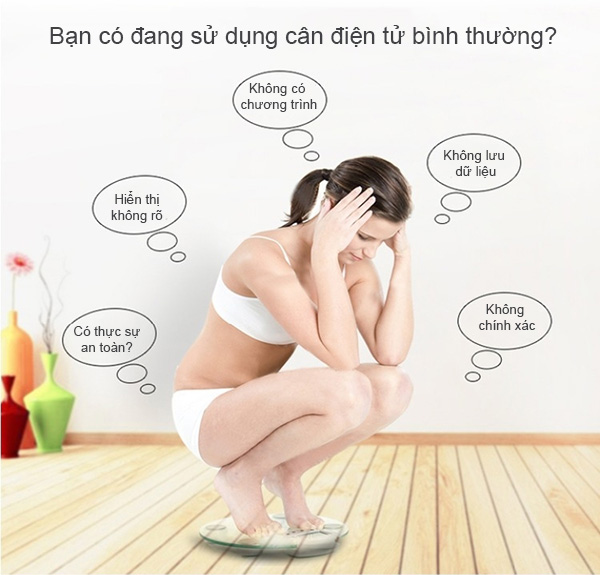 cân thông minh cân kết nối bluetooth