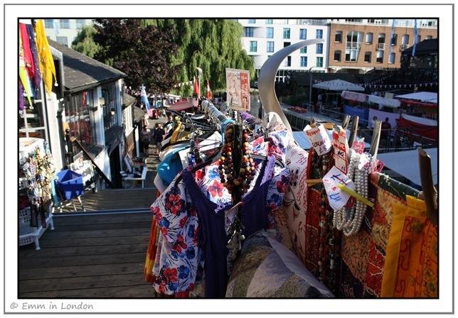 Colours and textures at the Night Market atCamden Lock