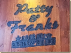 Patty & Franks Sign