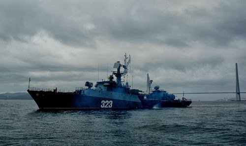 Противодиверсионные учения Тихоокеанского флота в бухте Патрокл
