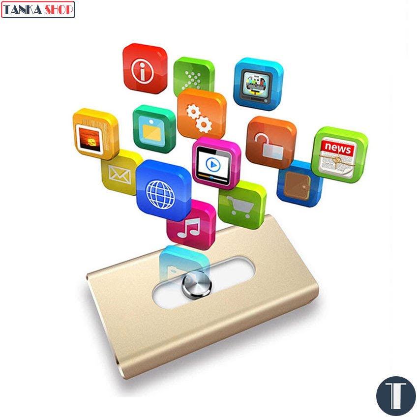 USB cho điện thoại Iphone Ipad USB i-Flash Drive HD