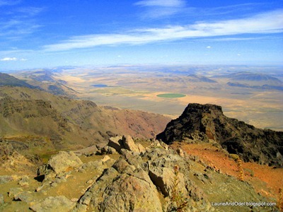 Looking northeast from Steens
