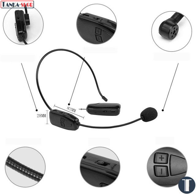 Micro đeo tai không dây FM XXD-18