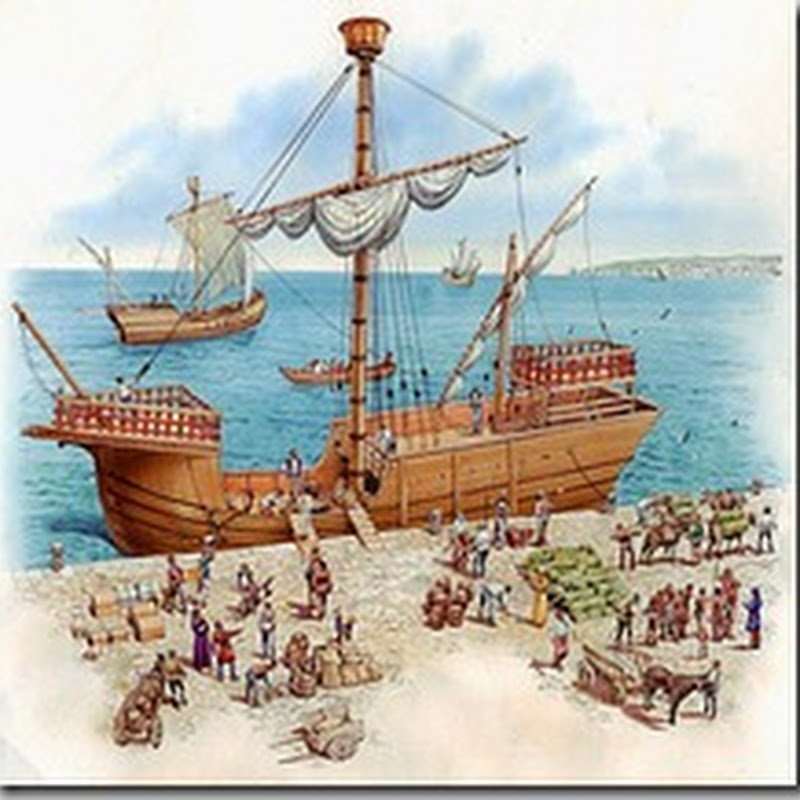 Dibujos en color de Cristóbal Colón