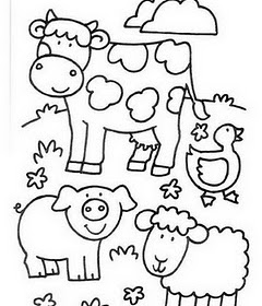 Colorear Animales Para Ninos De Preescolar