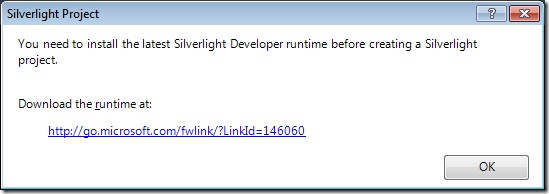 4 - Silverlight Developer runtime required for CRM Developer Toolkit
