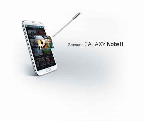 Samsung Galaxy Note II en Inglaterra