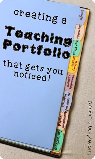 Creating a Teaching Portfolio that Gets You the Job!