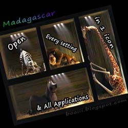Open every setting & All Applications in 1icon(Madagascar)