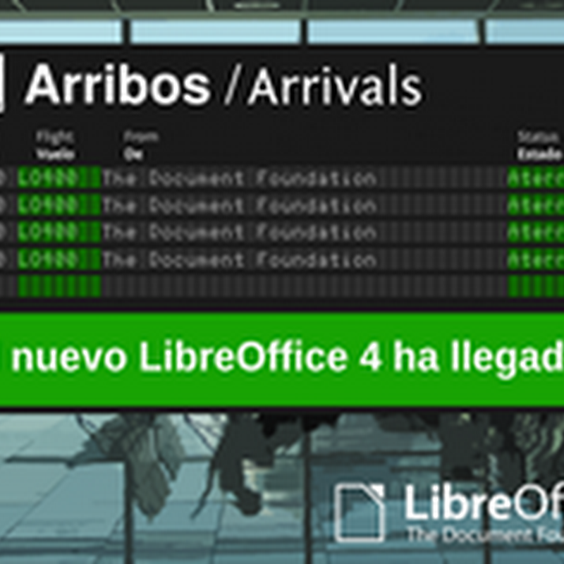 4 Infografías de LibreOffice.