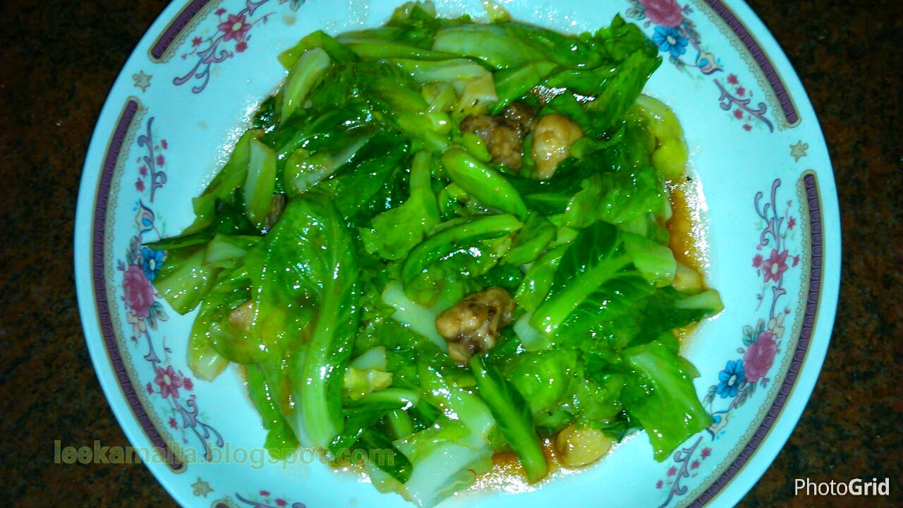 Kamalia lee: Resepi Sayur Stir-fry dengan bawang putih dan 