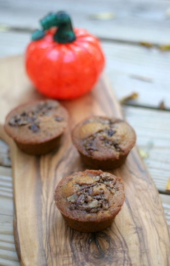 pumpkin streusel muffins 1