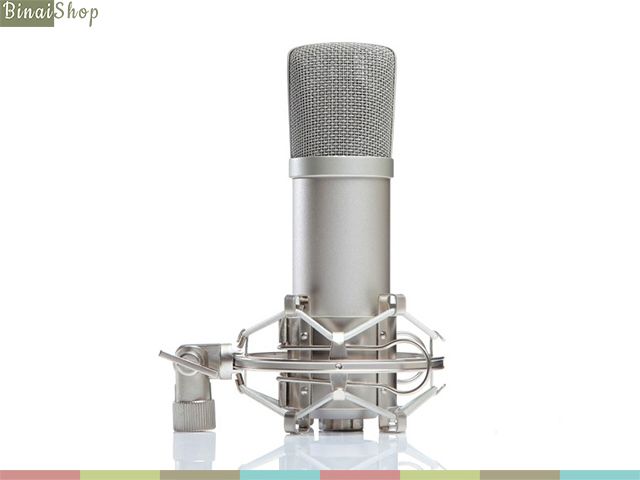 Libablue K-600 (Bạc) Micro hát karaoke cho máy tính