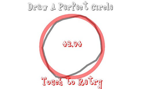 Draw A Perfect Circle+