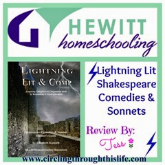 Hewitt Homeschooling Lightning Lit Shakespeare Comedies Review by Tess