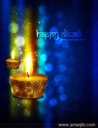 Happy-Diwali-Candle-Vector