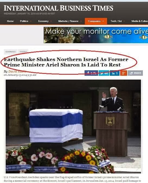 pengemumian Ariel Sharon