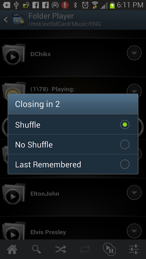 Folder Player Pro Screenshot 1