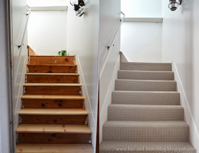stairs carpet makeover