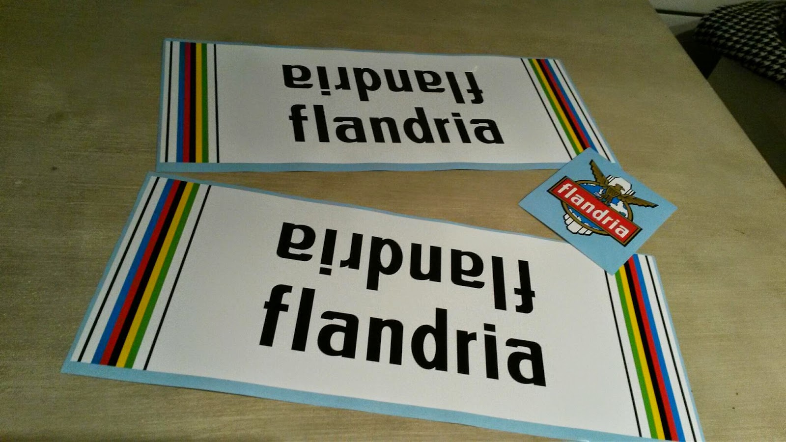 flandria bike stickers
