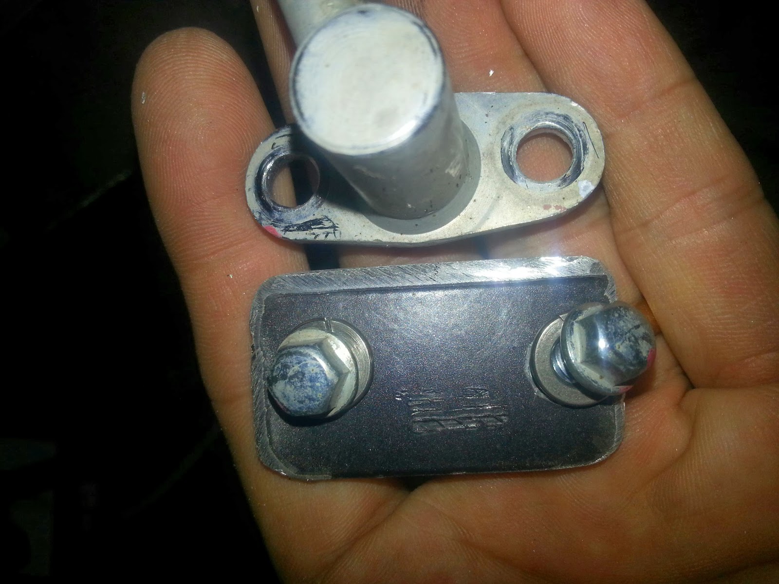 Madass 125 14Nov2013 DIY EGR Blank Off Plate