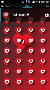 Red Hearts Icon Pack (Free) Screenshots 2
