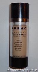 LORAC Natural Performance Foundation